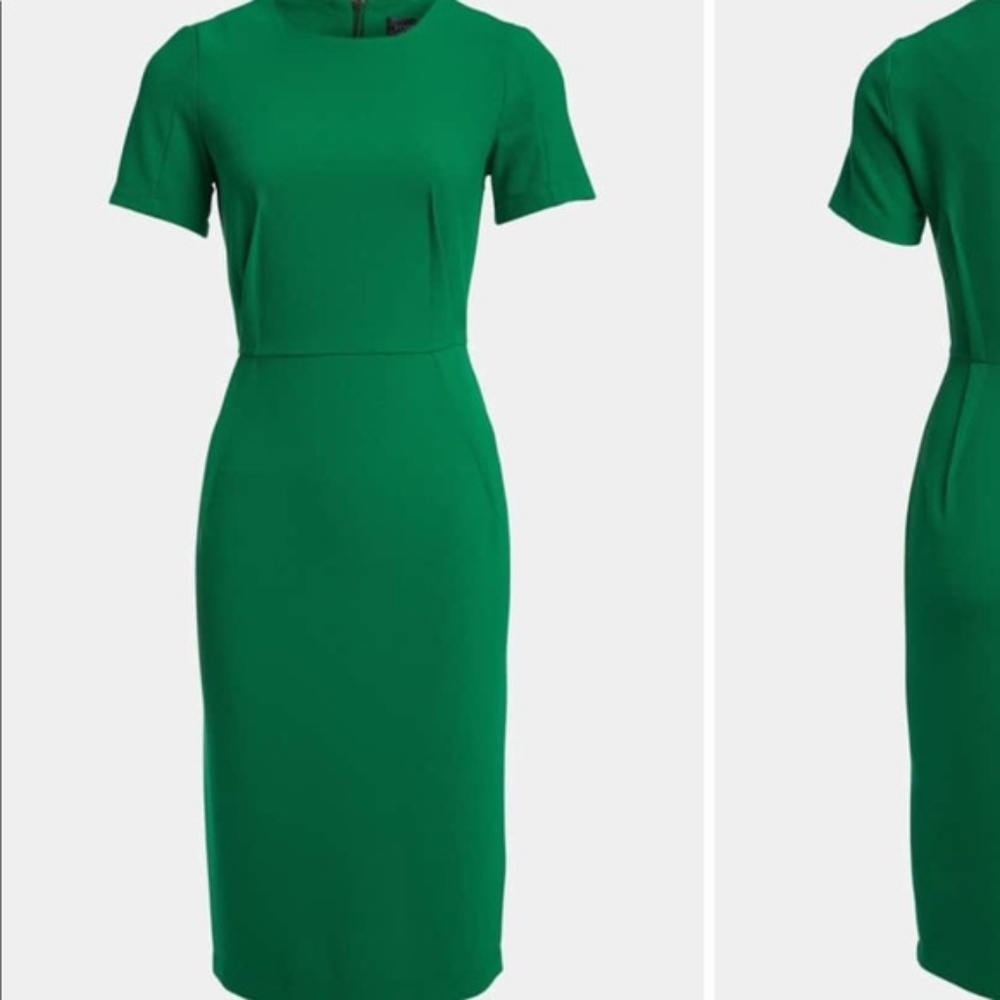 Elgin Green Midi Dress size 6  great condition
